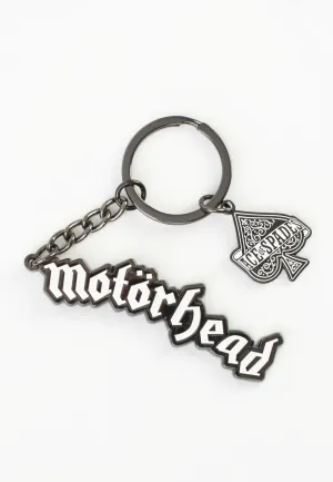 Motörhead - Logo Ace Of Spades Charm - Keychain