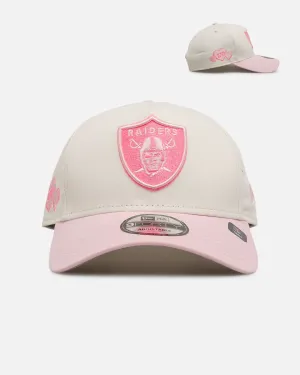 New Era Las Vegas Raiders 'Lover's Club' 9FORTY A-Frame Snapback Chrome