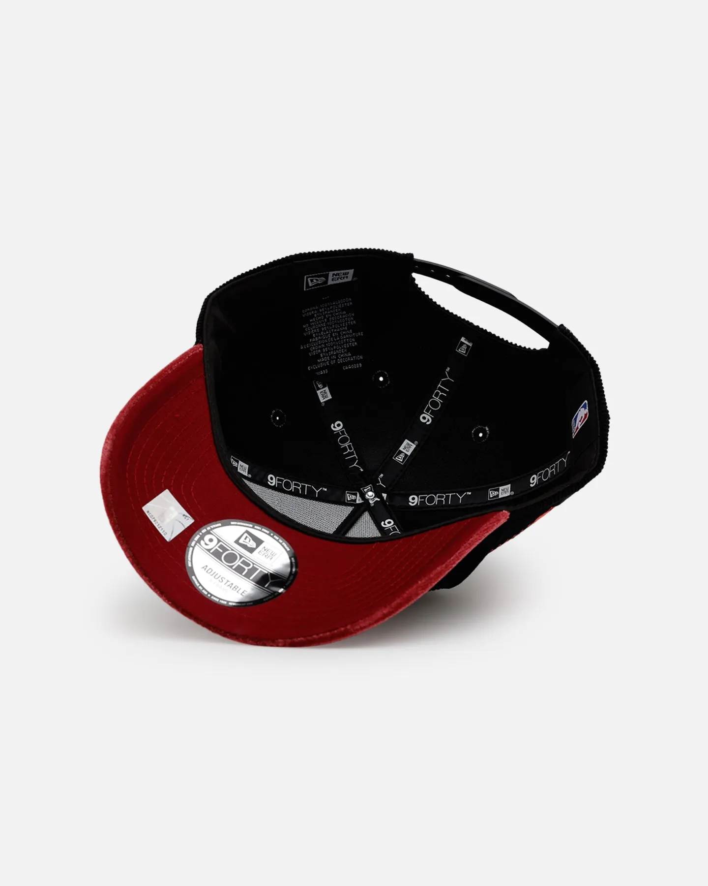 New Era Los Angeles Lakers 'Velvet Cord Certified Lover' 9FORTY A-Frame Premium Corduroy Snapback Black