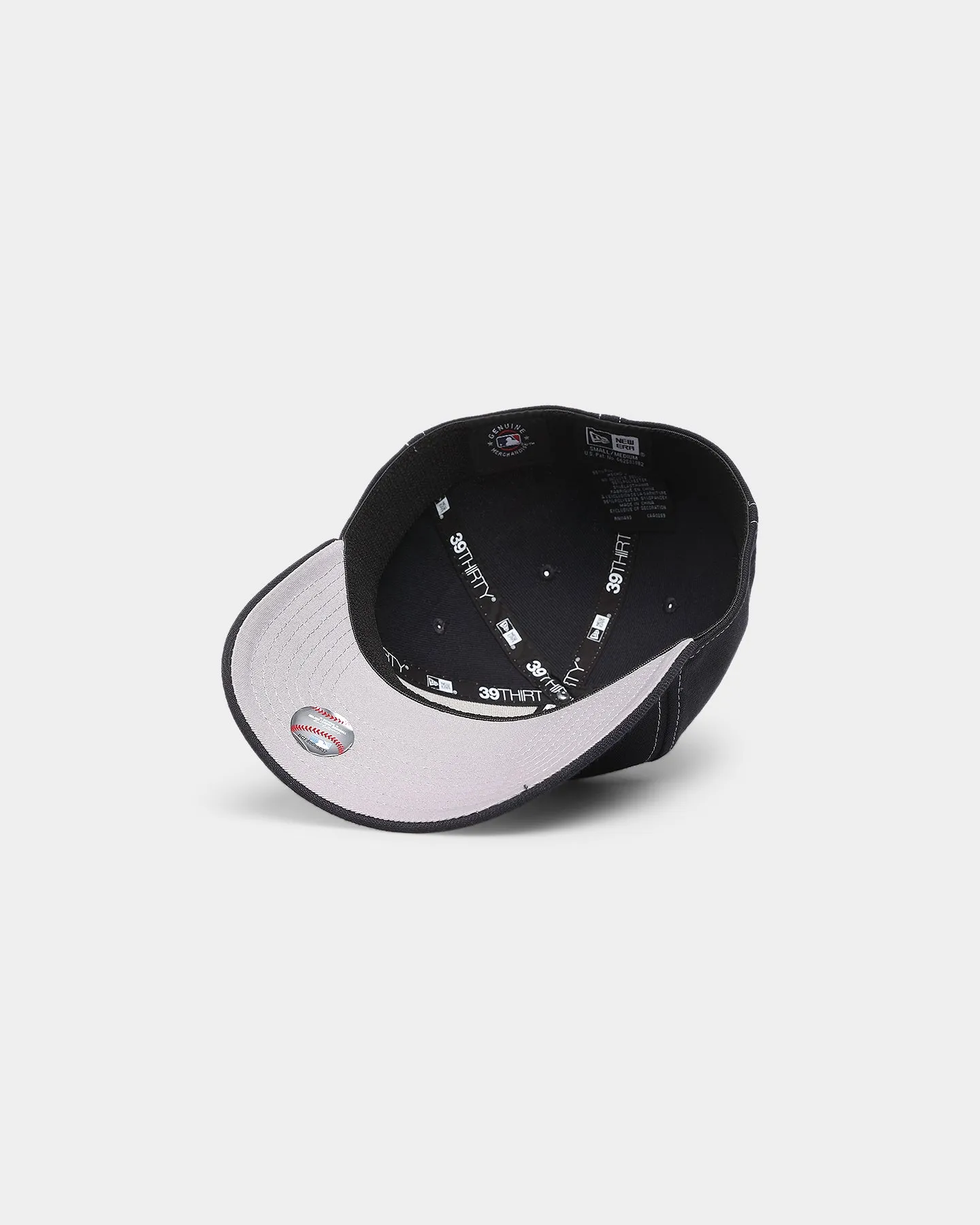 New Era New York Yankees 'Contrast Stitch' 39THIRTY Stretch Fit Navy