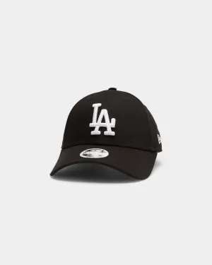 New Era Women's Dodgers 9FORTY Strapback Black/White