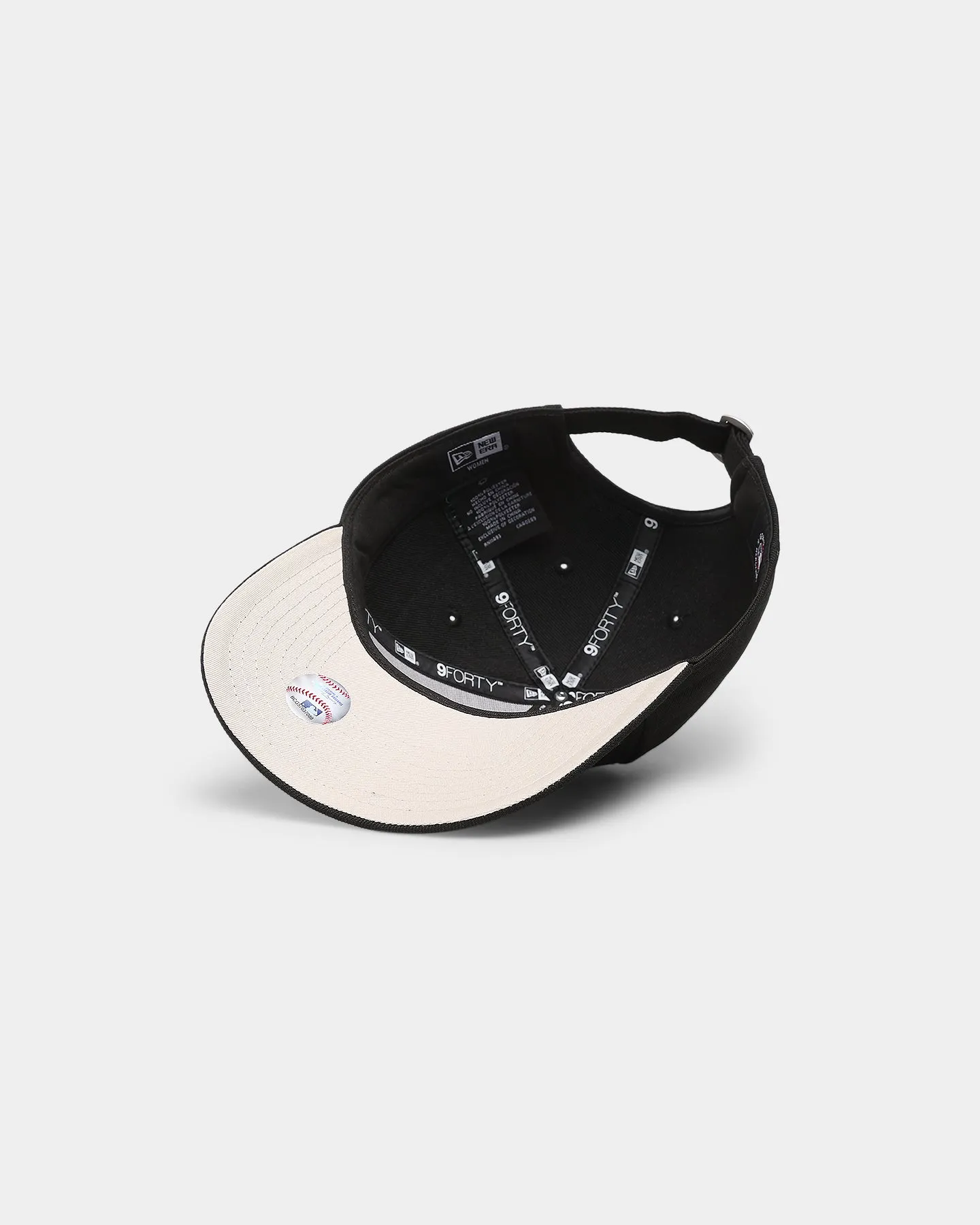 New Era Women's Los Angeles Dodgers 9FORTY Casual Classic Strapback Black/Stone