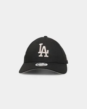 New Era Women's Los Angeles Dodgers 9FORTY Casual Classic Strapback Black/Stone
