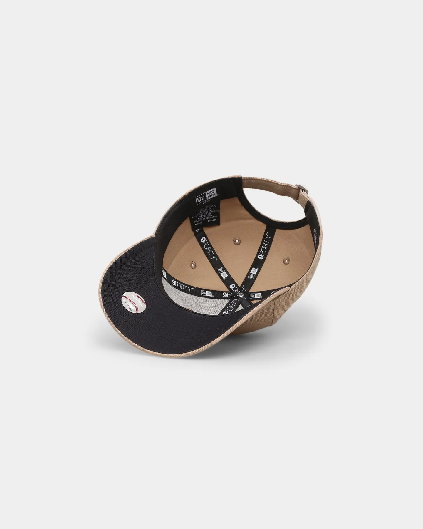 New Era Women's New York Yankees 9FORTY Casual Strapback Camel
