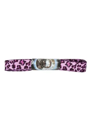 New Rock - Cordon Purple Leopard - Laces