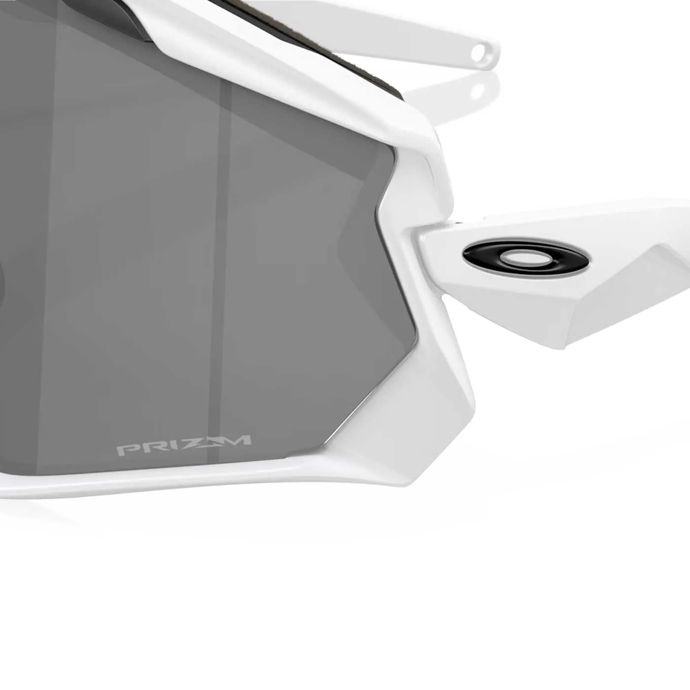 Oakley Wind Jacket 2.0 sunglasses - Matte white Prizm black