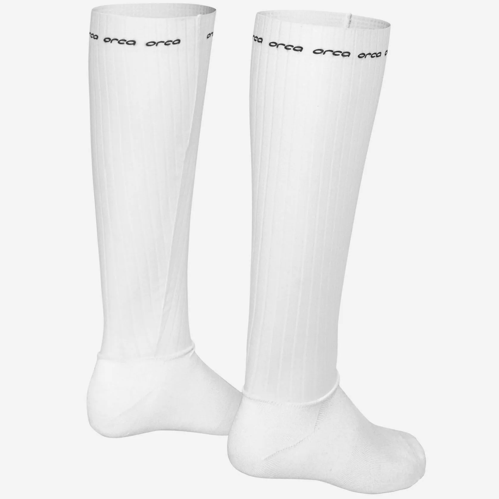Orca Aero Long socks - White