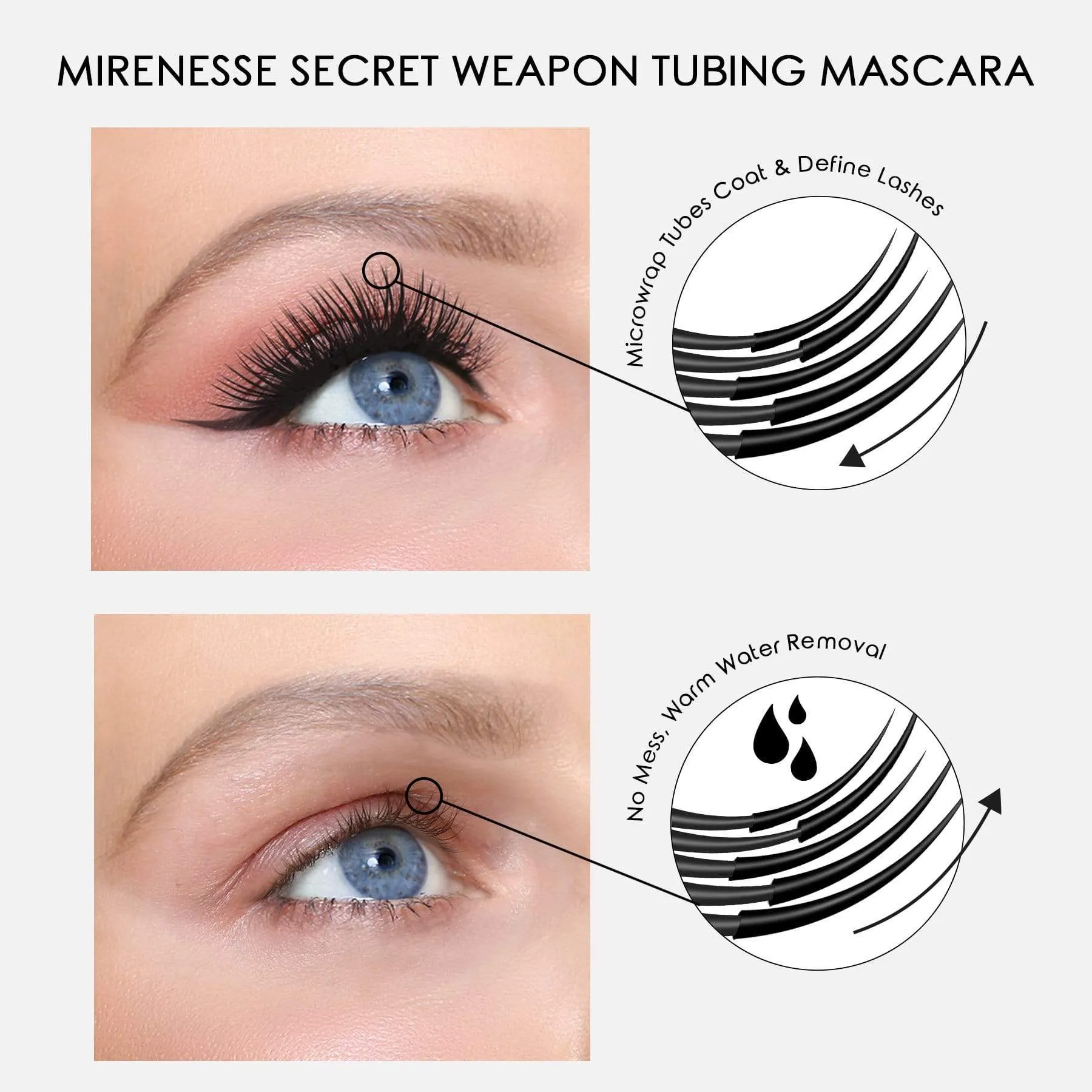 Organically Supreme 24hr Mascaras Full Size 3pce Kit