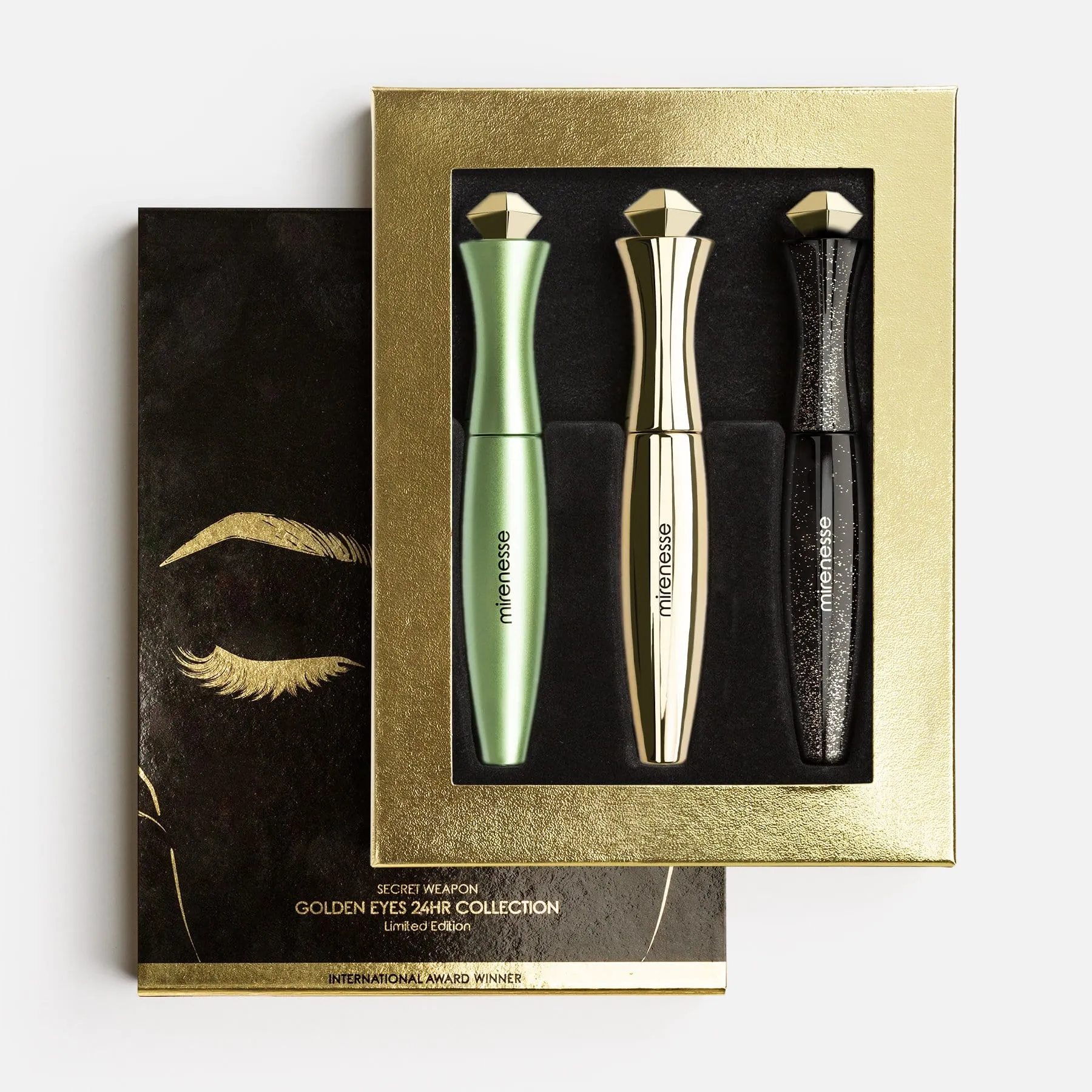 Organically Supreme 24hr Mascaras Full Size 3pce Kit