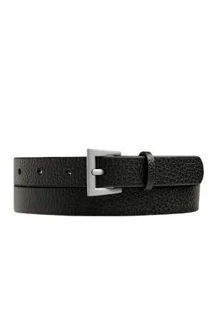 Part Of Me Belt Black Silver