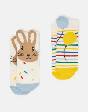 Peter Rabbit Neat Feet Socks 2 Pack | Joules