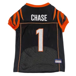 Pets First NFL Cincinnati Bengals Ja'Marr Chase Jersey For Dogs