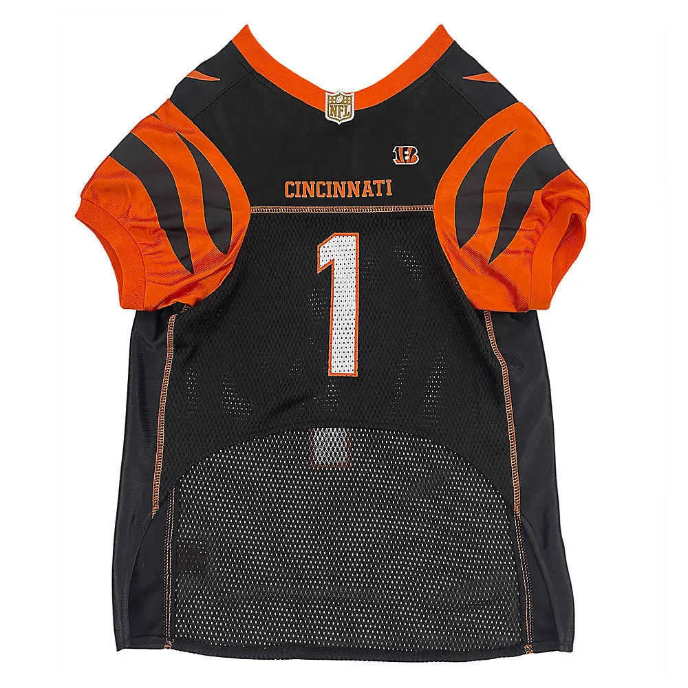Pets First NFL Cincinnati Bengals Ja'Marr Chase Jersey For Dogs