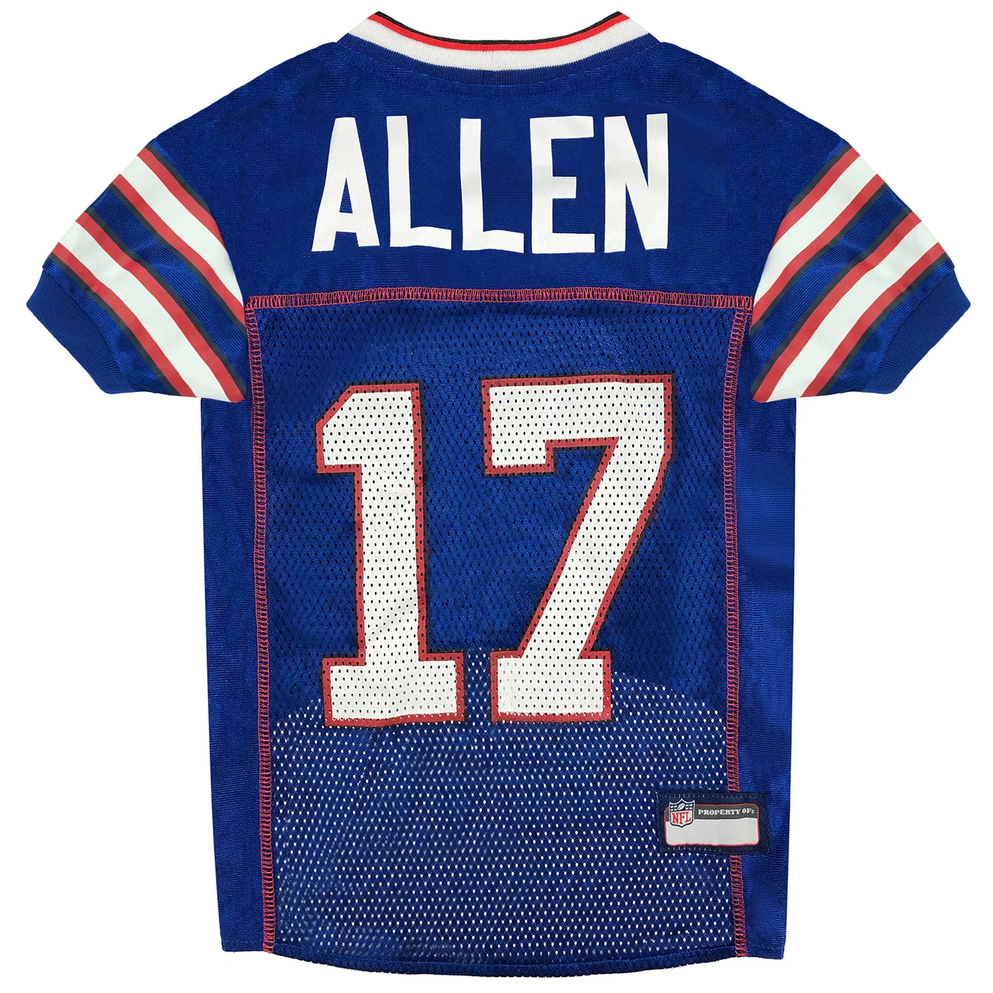 Pets First NFL Dogs & Cats Buffalo Bills Josh Allen #17 Jersey