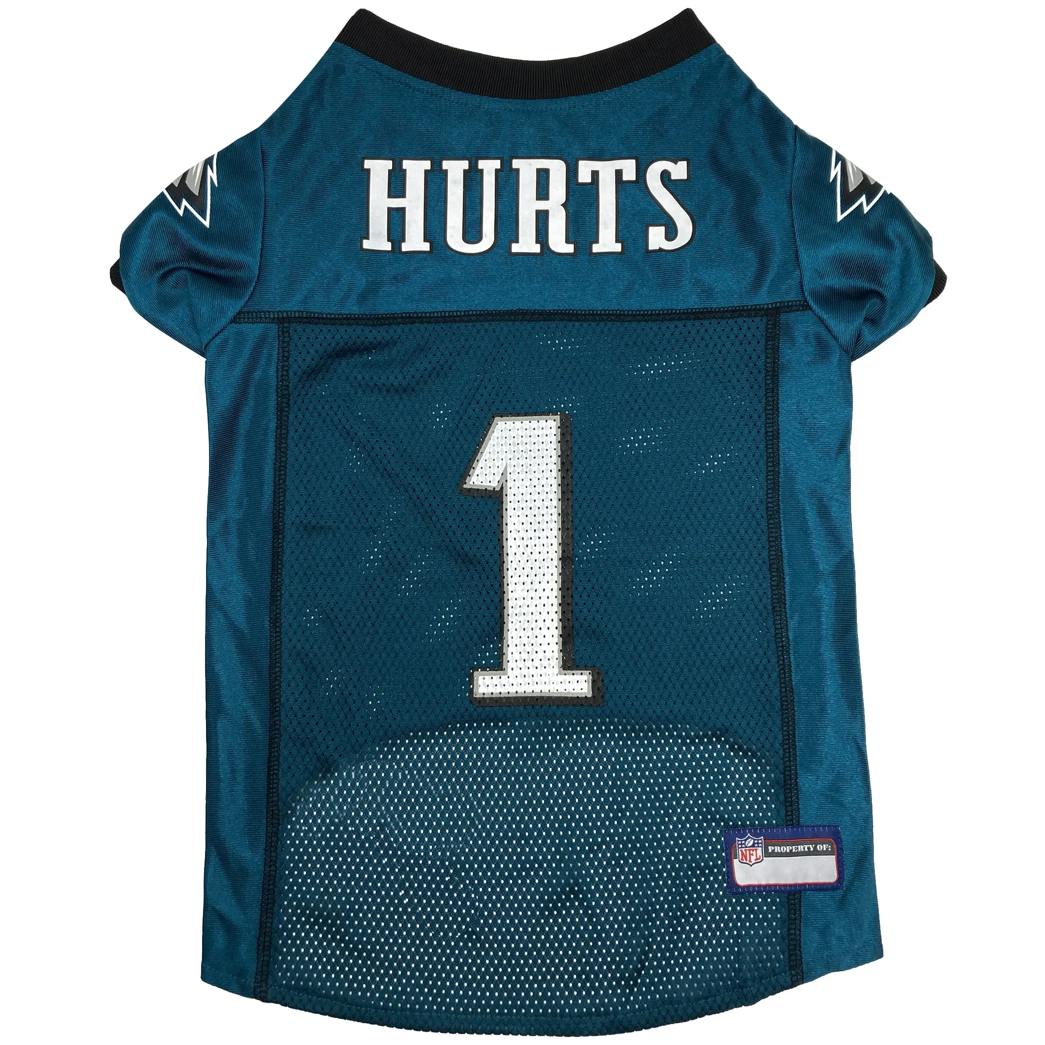 Pets First NFL Philadelphia Eagles Jaylen Hurts Jersey For Dogs