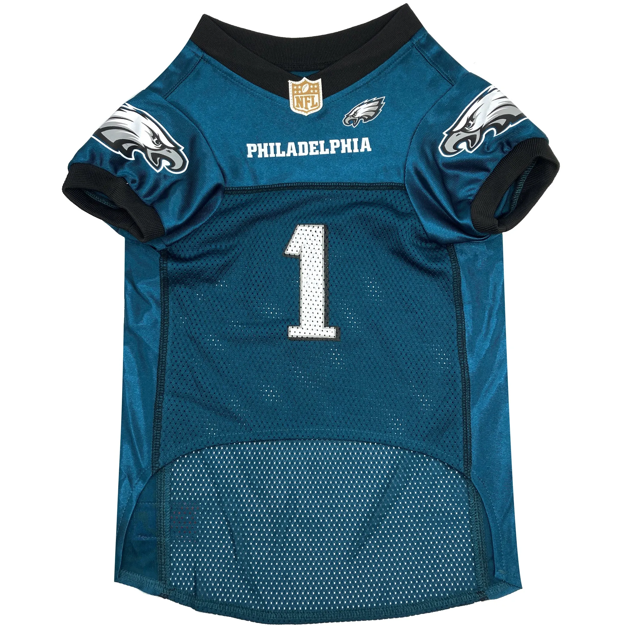 Pets First NFL Philadelphia Eagles Jaylen Hurts Jersey For Dogs