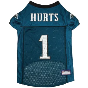 Pets First NFL Philadelphia Eagles Jaylen Hurts Jersey For Dogs