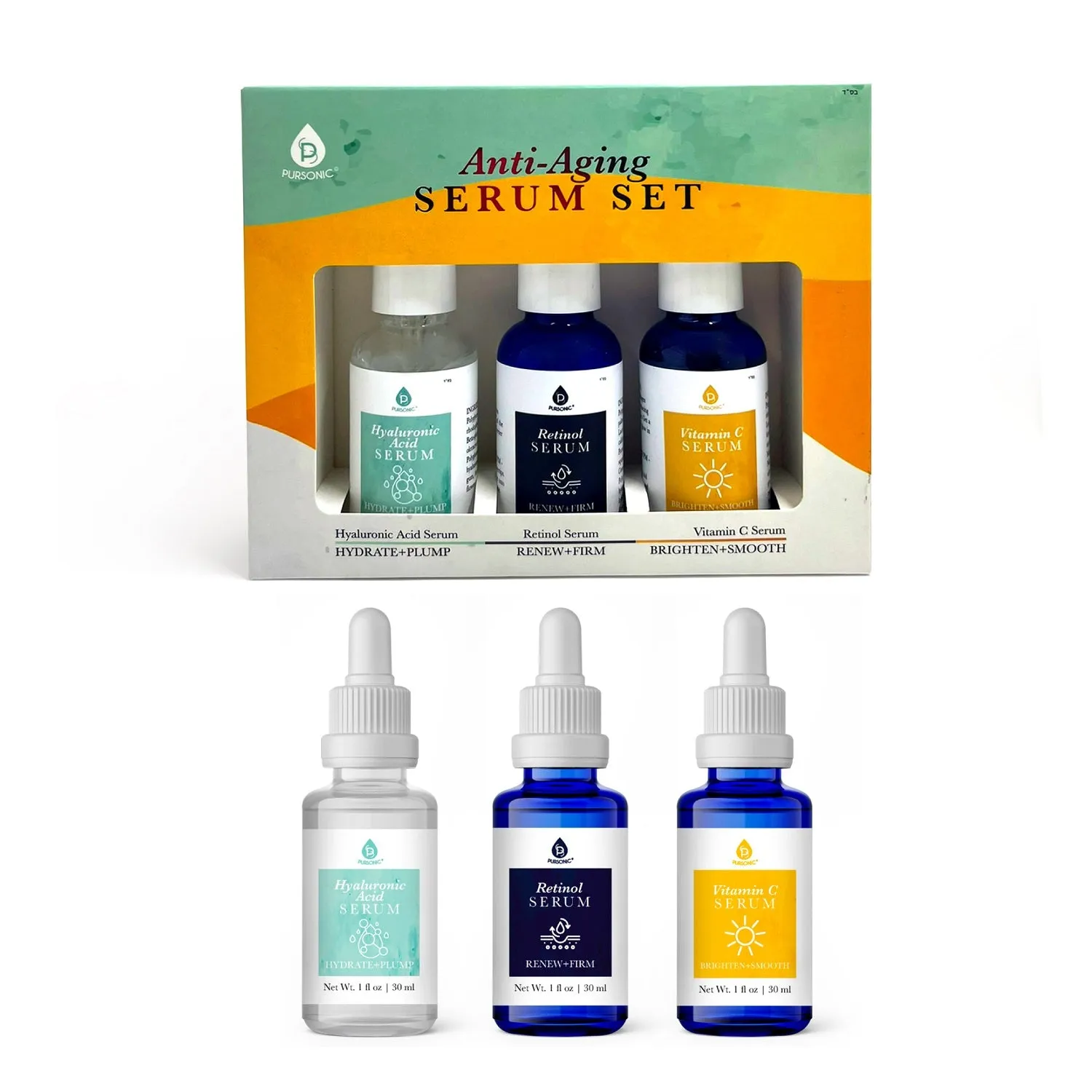 Pursonic Anti-Aging Serum Set