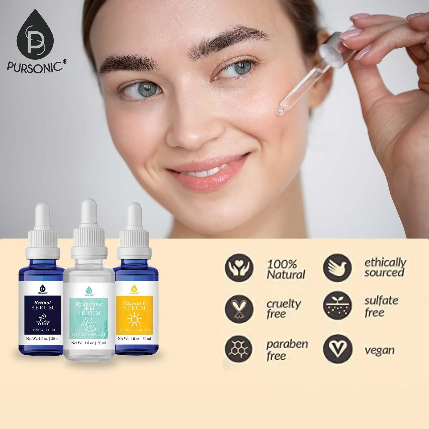 Pursonic Anti-Aging Serum Set