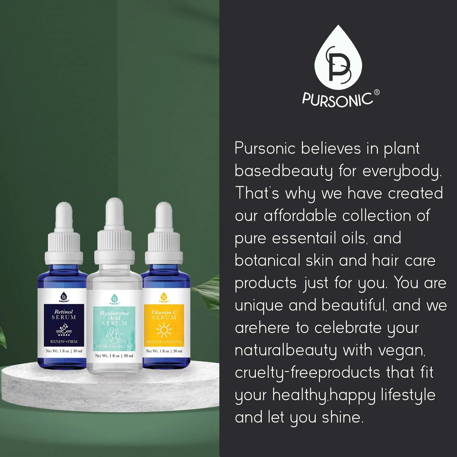 Pursonic Anti-Aging Serum Set