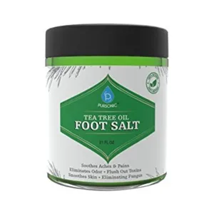 Pursonic TTOFS21 20 oz Tea Tree Oil Footsoak Salt with Epsom