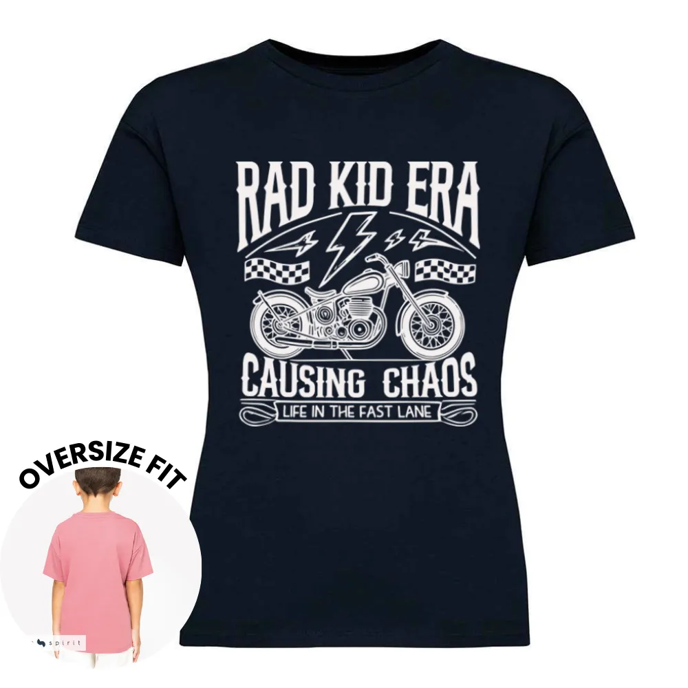 Rad Kid Era Spirit Oversized Tee-Shirt