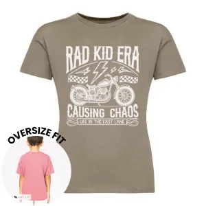 Rad Kid Era Spirit Oversized Tee-Shirt