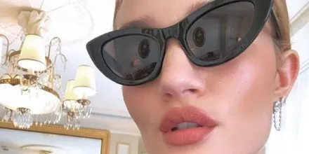 Saint Laurent Sun SL 213 001 Lily - As Seen On Alice Pagani & Rosie Huntington-Whiteley