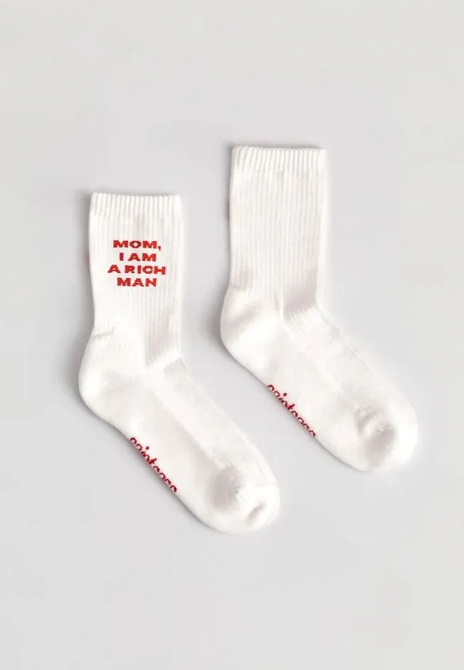 SaintSass - Mom, I Am A Rich Man - Socks