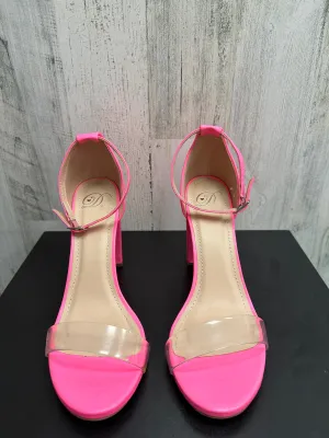 Sandals Heels Block By Clothes Mentor  Size: 10