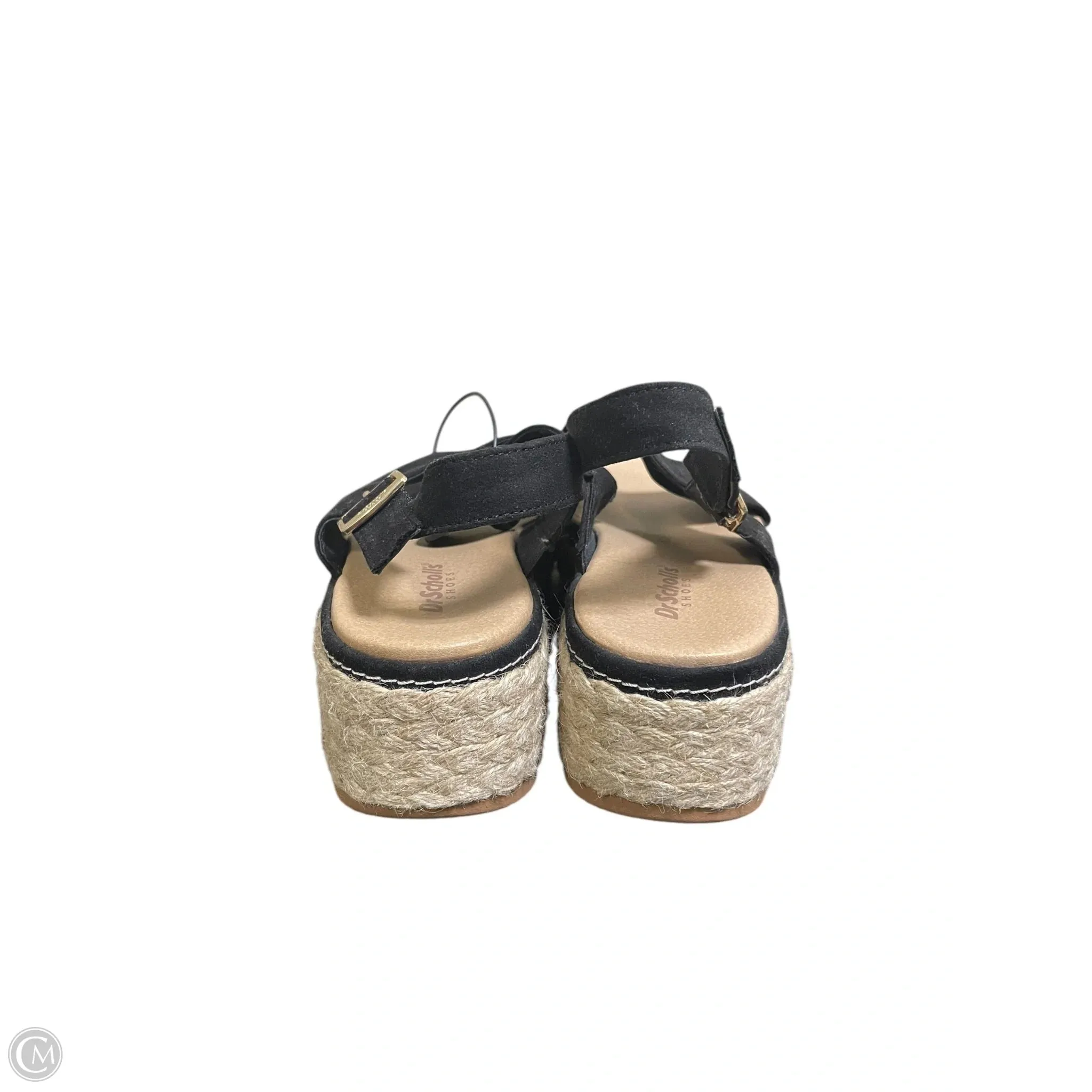 Sandals Heels Platform By Dr Scholls In Black, Size: 7