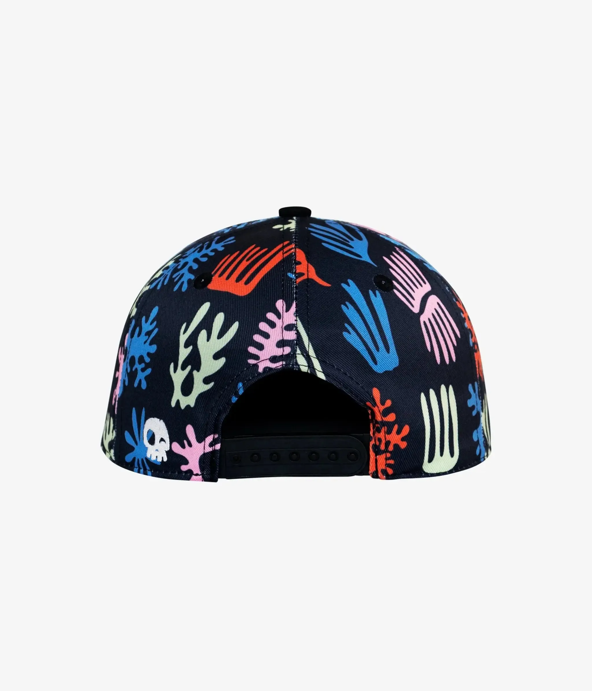 Seawall Snapback Hat - Black | Headster