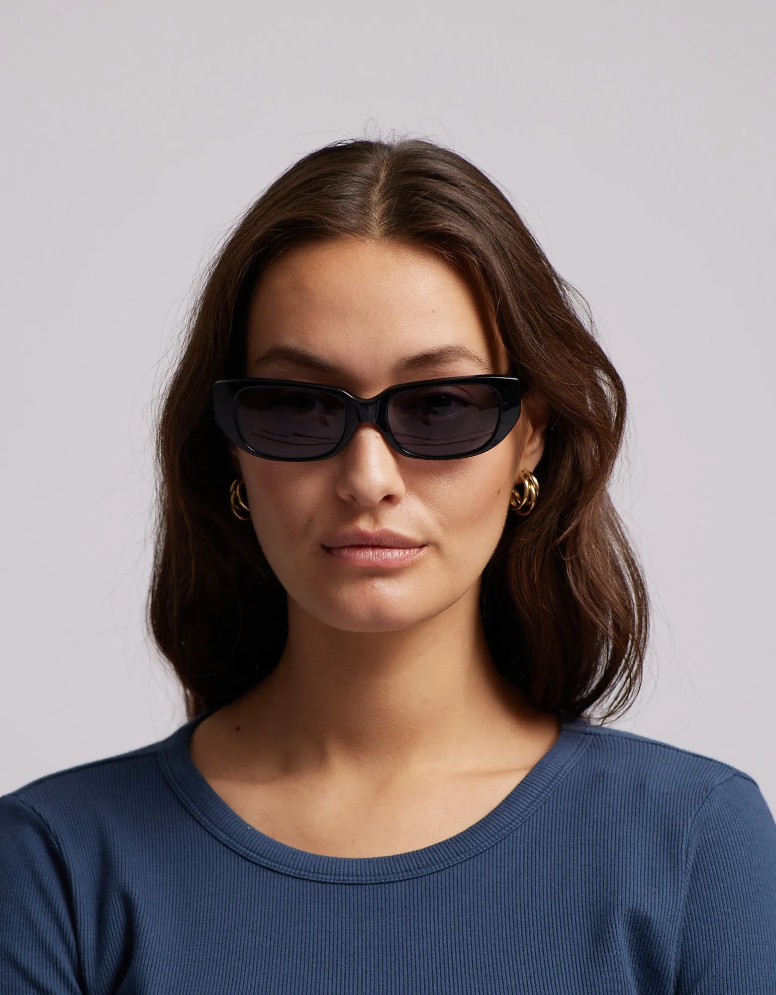 Sunglass 10 - Crystal Clear - Lavender