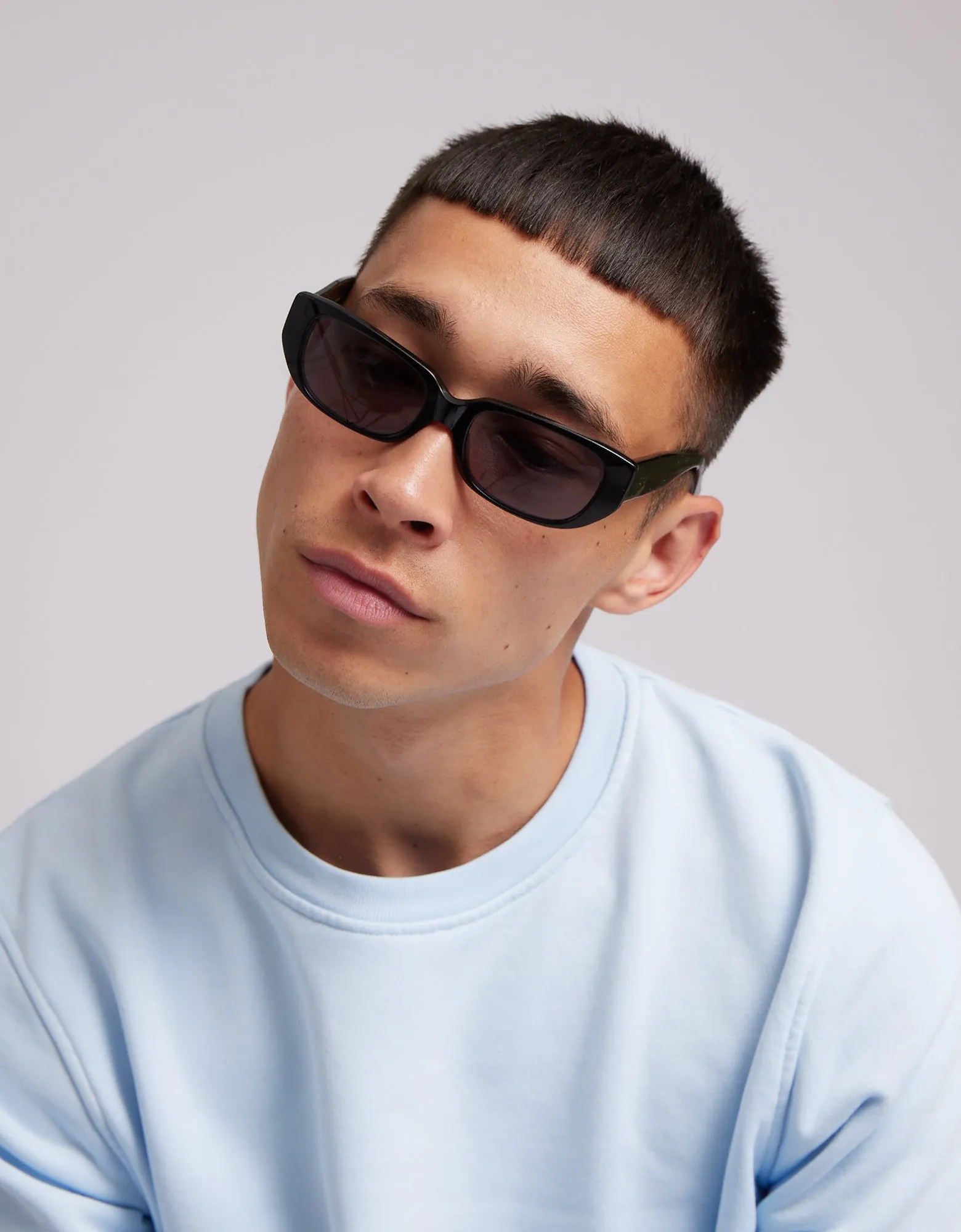Sunglass 10 - Crystal Clear - Lavender