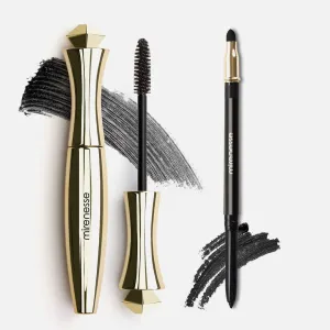 Super Volume Secret Lash 24hr Mascara   Smokey Liner- Black