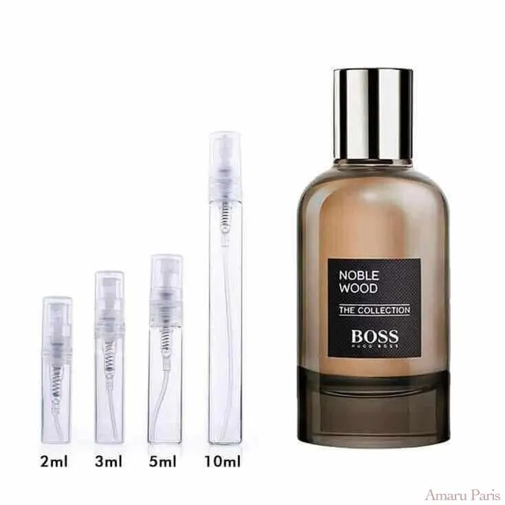 The Collection Noble Wood Hugo Boss for men Decant Fragrance Samples