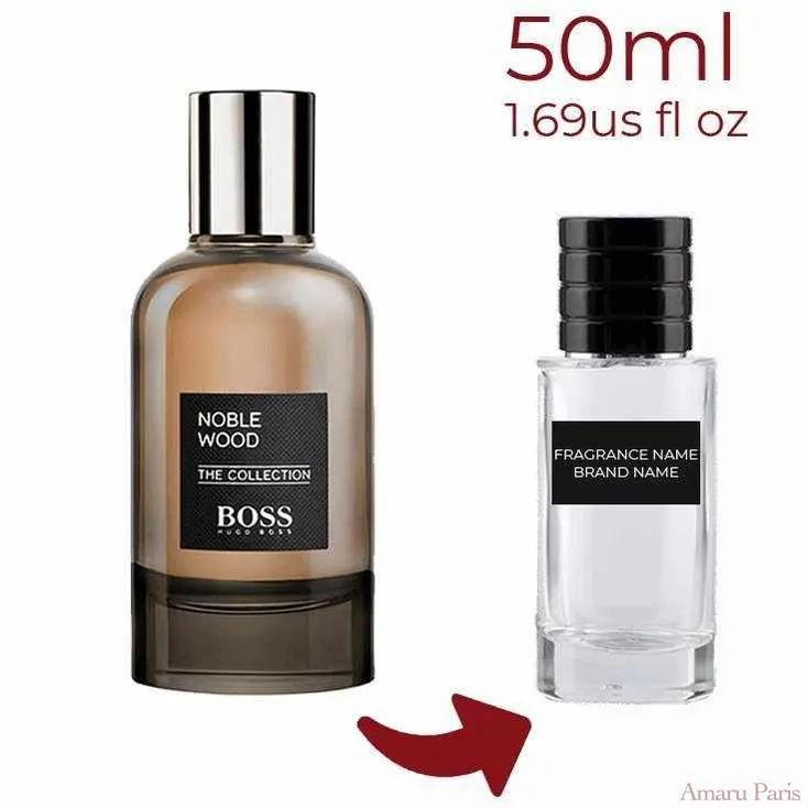 The Collection Noble Wood Hugo Boss for men Decant Fragrance Samples