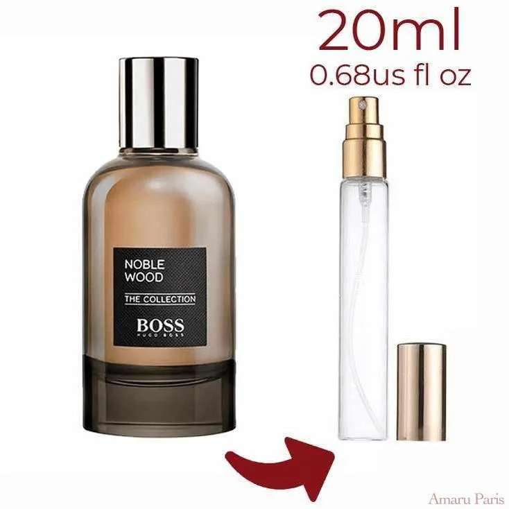 The Collection Noble Wood Hugo Boss for men Decant Fragrance Samples