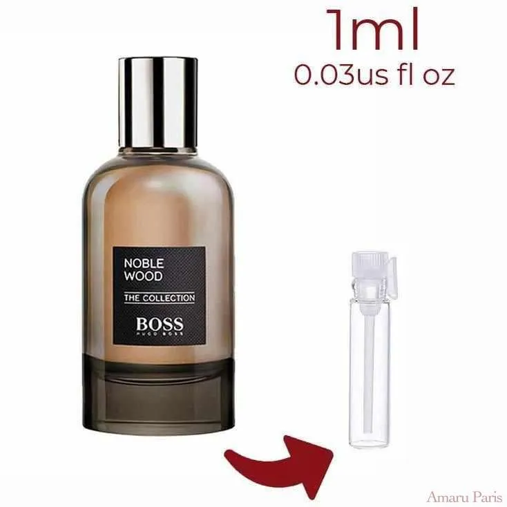 The Collection Noble Wood Hugo Boss for men Decant Fragrance Samples