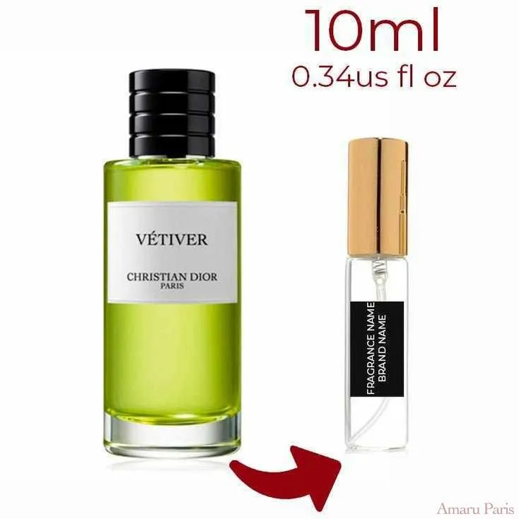 The Couturier Parfumeur Vetiver Dior for Men Collection