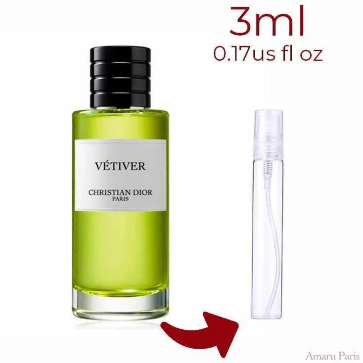 The Couturier Parfumeur Vetiver Dior for Men Collection