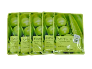 TonyMoly Pureness 100 Placenta Vitality Mask Sheet Set of 5