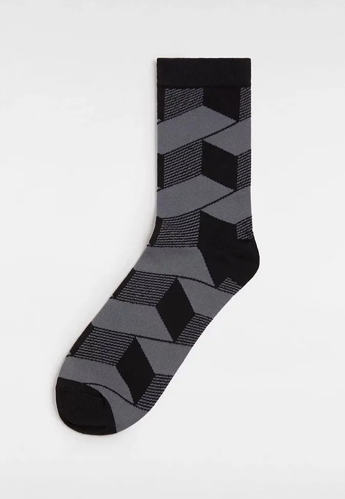 Vans - Authentic Crew Black/Asphalt - Socks