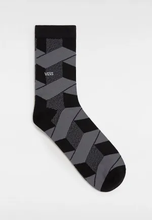 Vans - Authentic Crew Black/Asphalt - Socks
