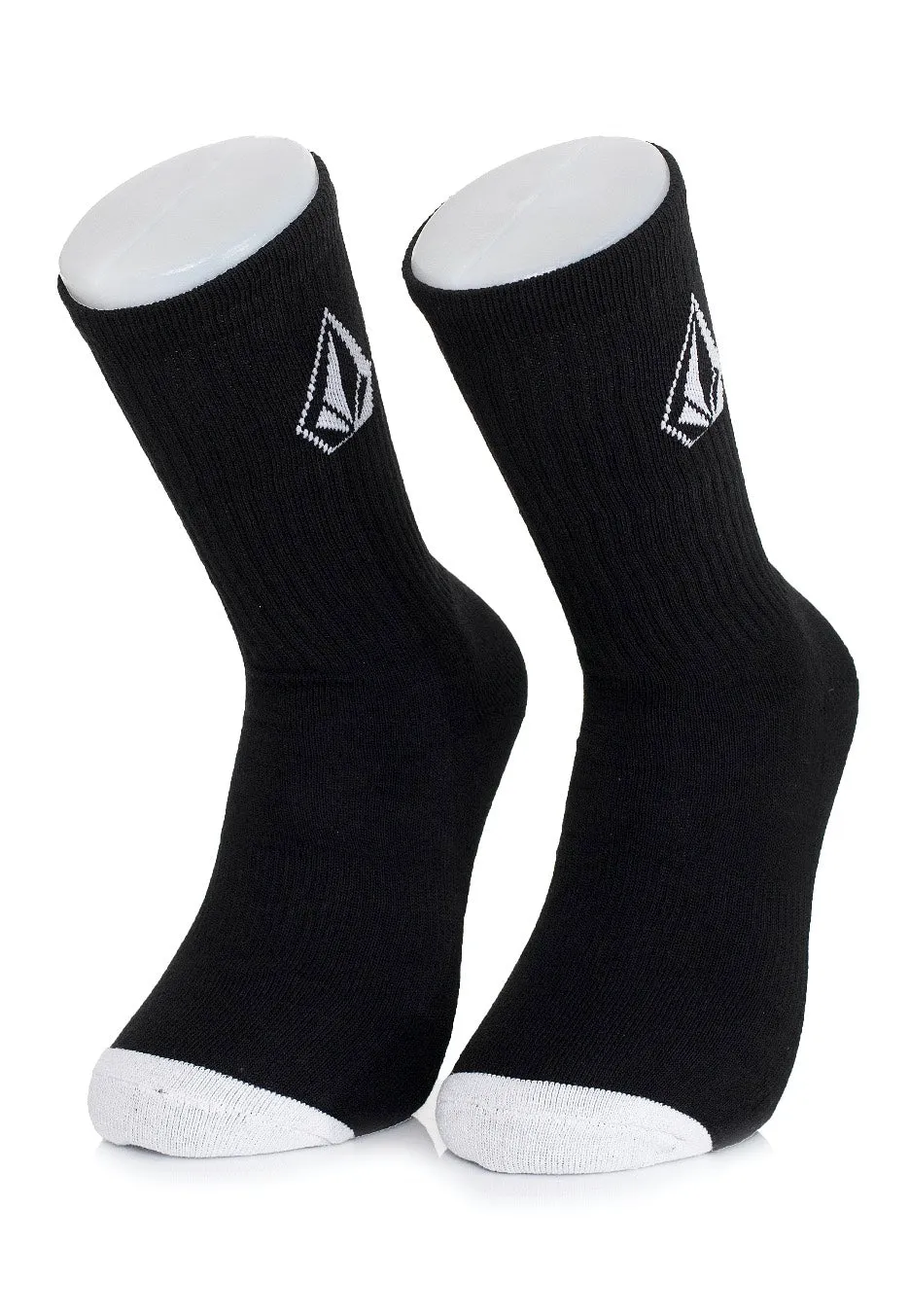 Volcom - Full Stone Pack Of 3 Black - Socks