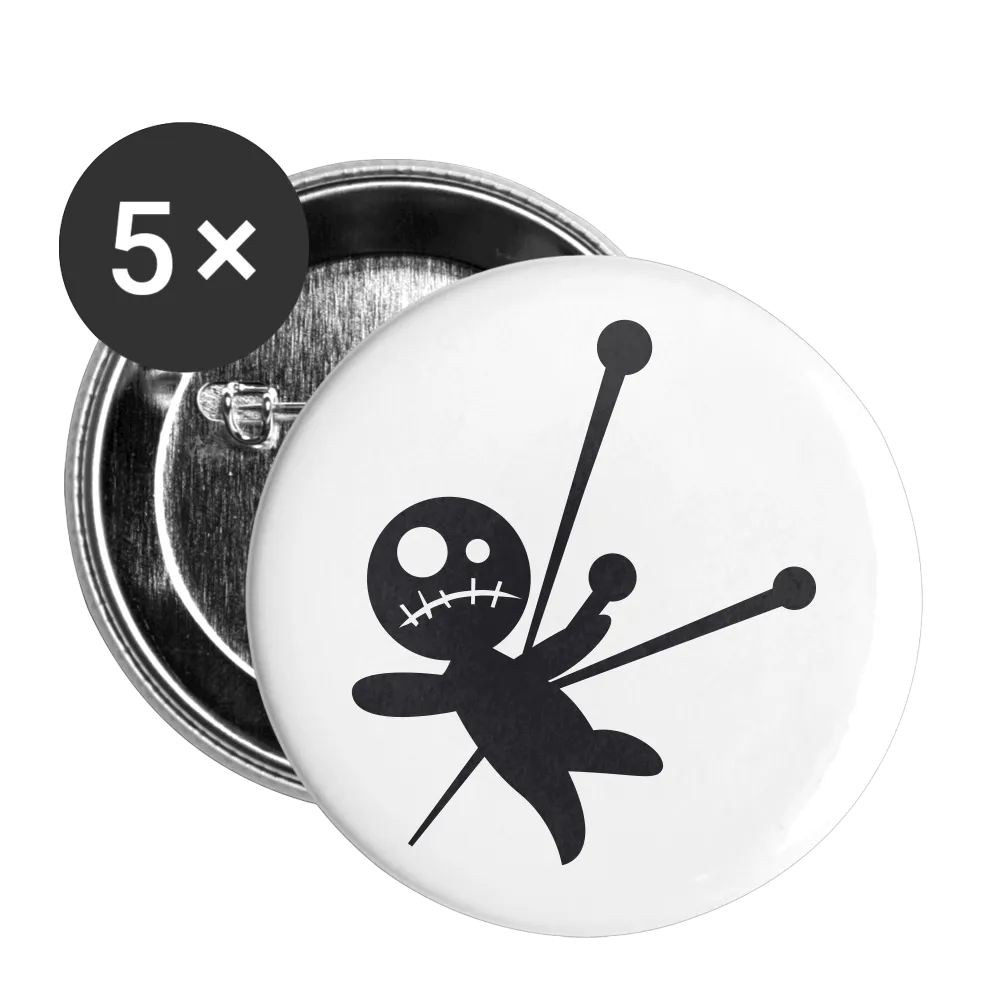 VOODOO Buttons small 1'' (5-pack)