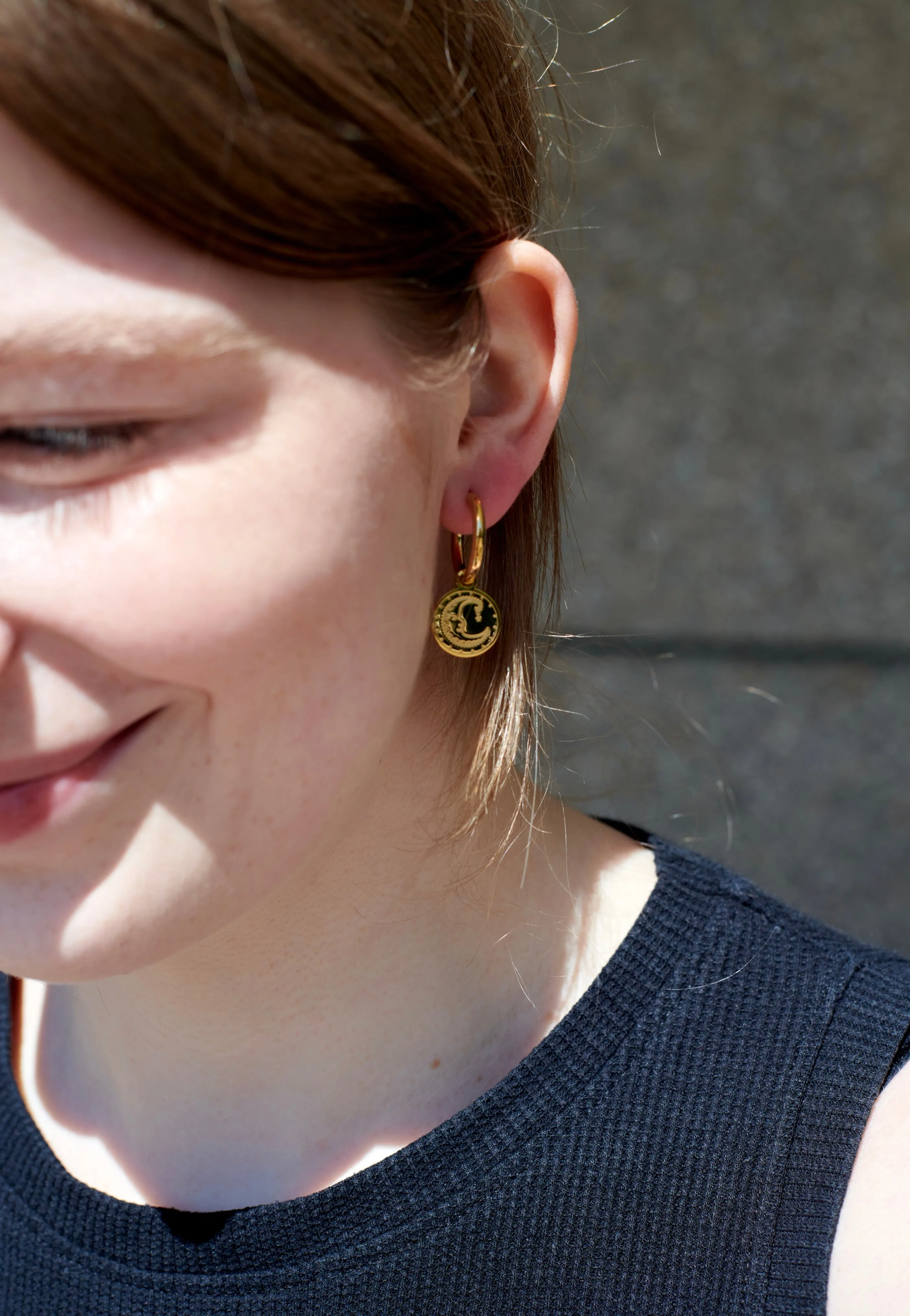 Wildcat - Little Sun Moon Gold - Earrings