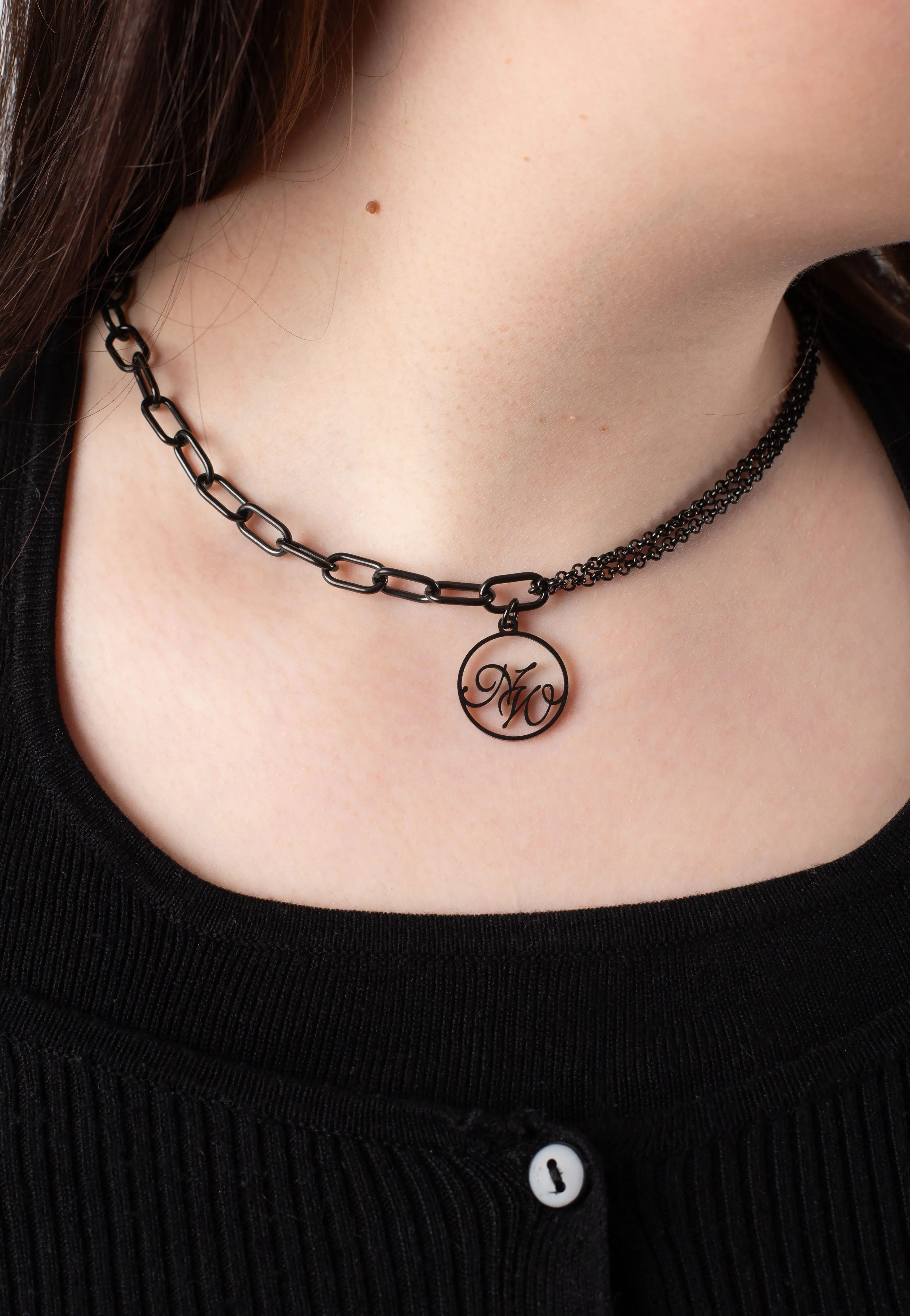Wildcat x Nightwish - Black Logo Black - Necklace