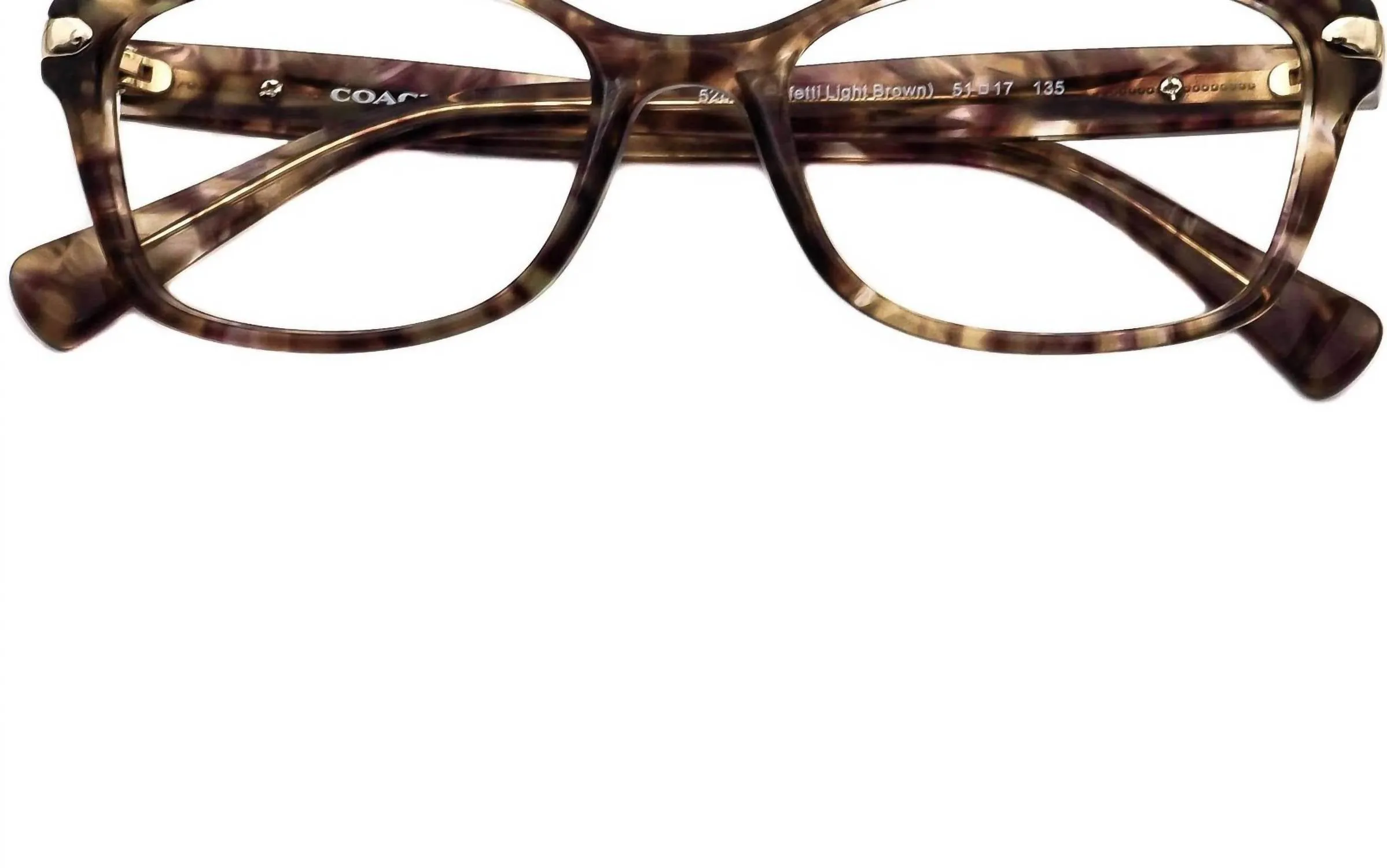 Women's Hc6065 Eyeglasses In Confetti Light Brown