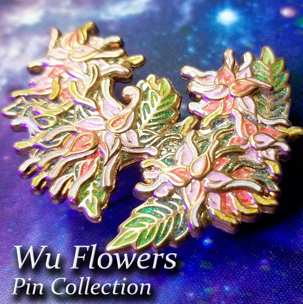 Wu Flowers Blind Bag Pin